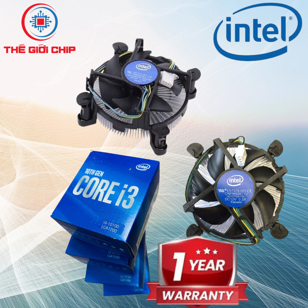 Quạt Tản ZIN BOX Intel Socket 1155 - 1150 - 1151 - 1200 I like new Box Bảo hành 12 tháng bởi nhà cun