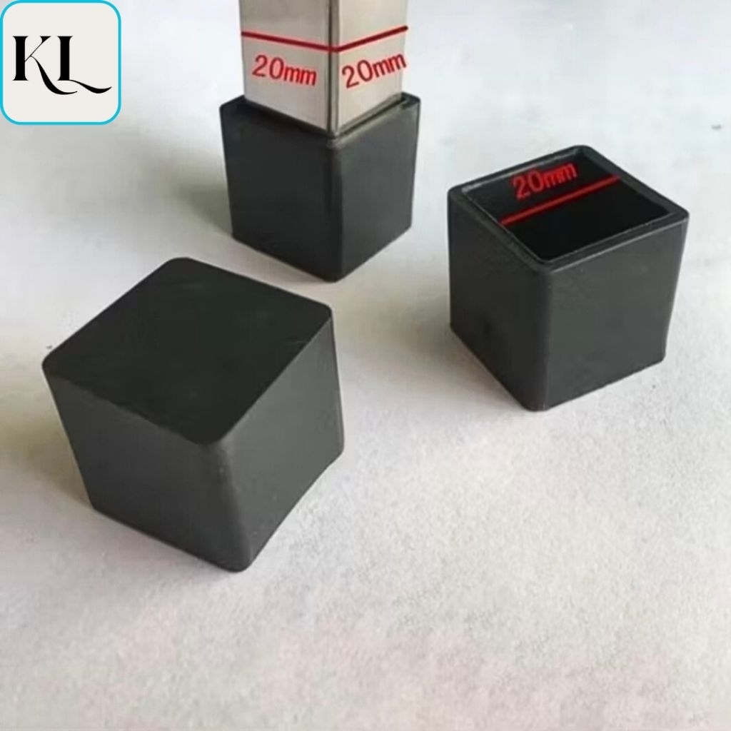 Combo 10 Nút Bịt Nhựa – Bịt Đầu Sắt Hộp, Chân Bàn Ghế Các Size 2x2 / 2x4 / 2.5x2.5 / 3x3 / 4x4 cm