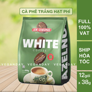  Cà Phê Trắng Hạt Phỉ 4 Trong 1 Aik Cheong Malaysia 600g 456g - White Coffee Hazelnut 