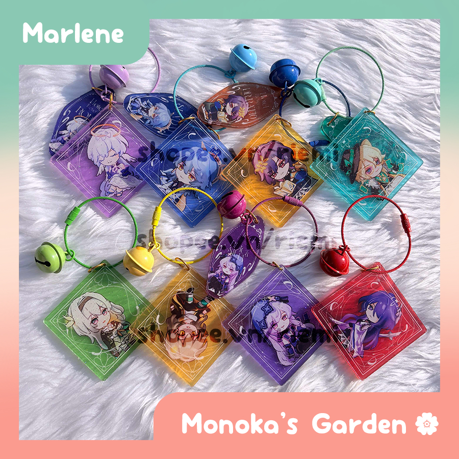Keychain/Móc khoá Honkai Star Rail series “Hotel Reverie” artist Marlene