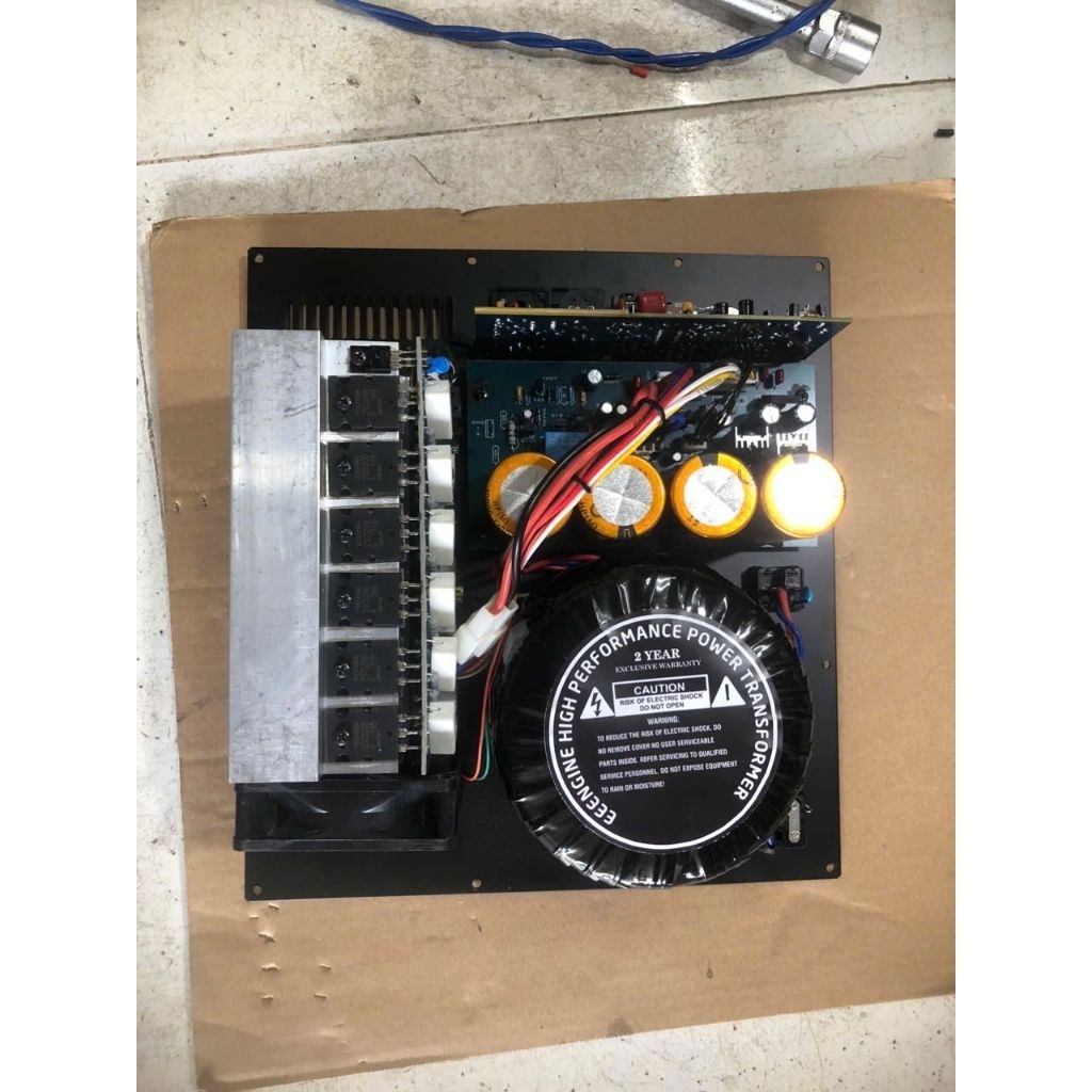 Mạch sub điện 12 sò, nguồn xuyến chạy bas 50 coil 100