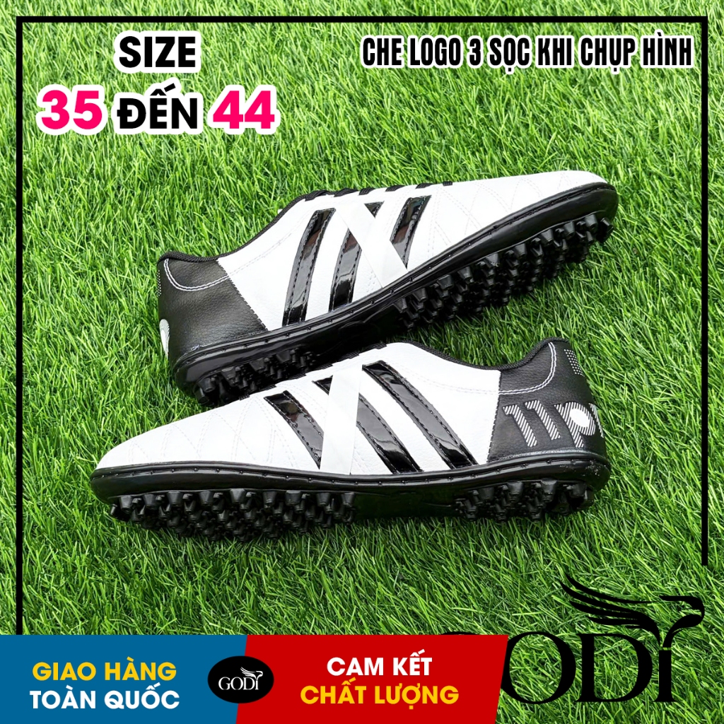 Giày đá bóng nam, nữ, trẻ em đẹp rẻ giày đá banh size 35 size 36 số 37  cở 38 TONI 11 pro 3 sọc màu 