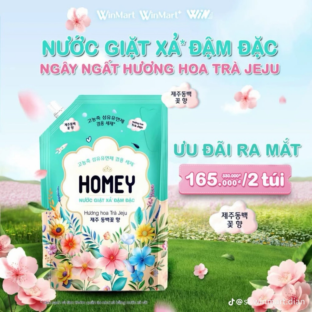 nước giặt xả HOMEY