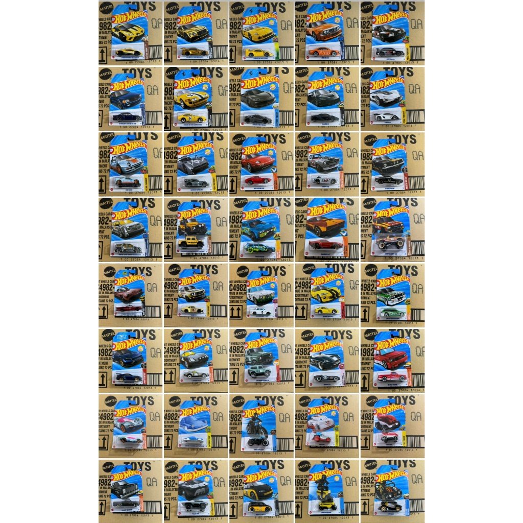 [ Được chọn ] Hot wheels case A - 2026- Cobra Toys - Hot Wheels - Xe mô hình tỉ lệ 1:64 FERRARI - PO