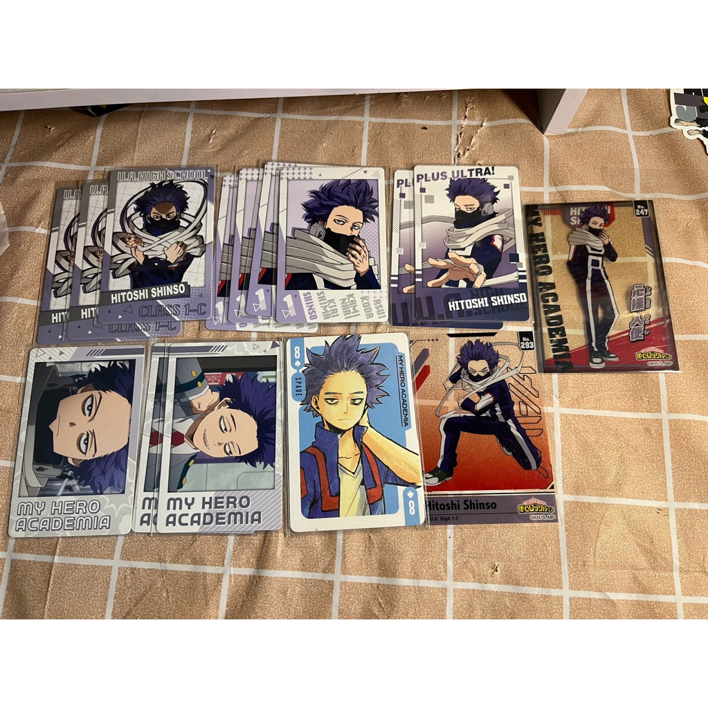 [Chính Hãng] Goods/card Hitoshi Shinso My hero academia MHA