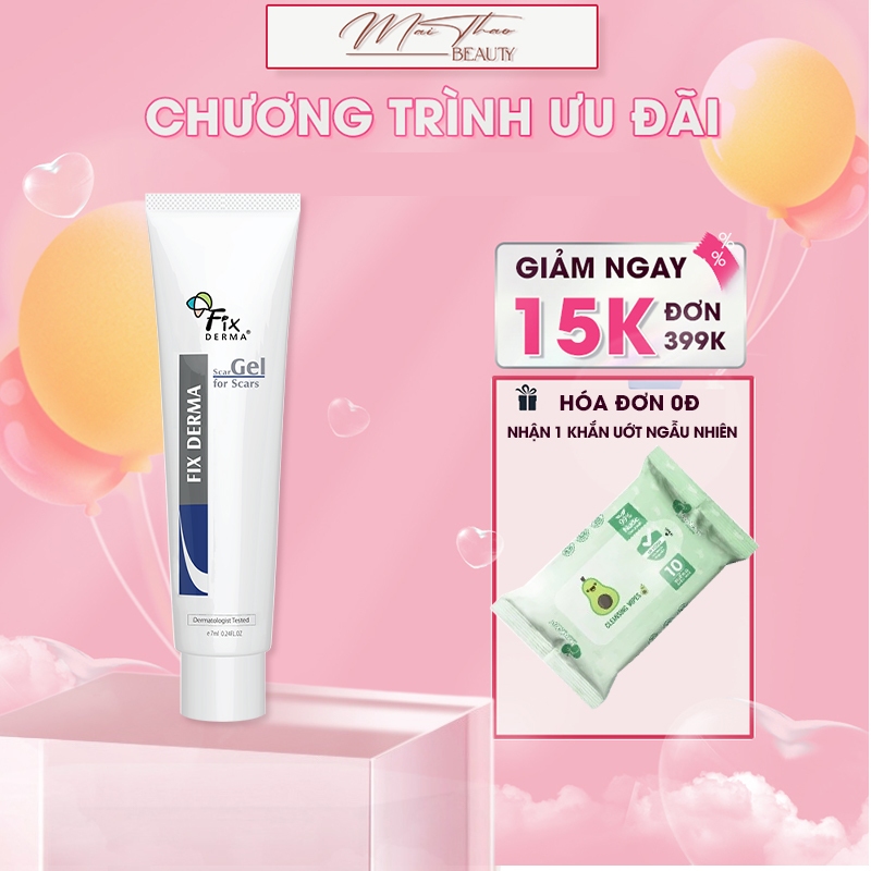 Gel Làm Mờ Sẹo Fixderma Scar Gel (7ml)