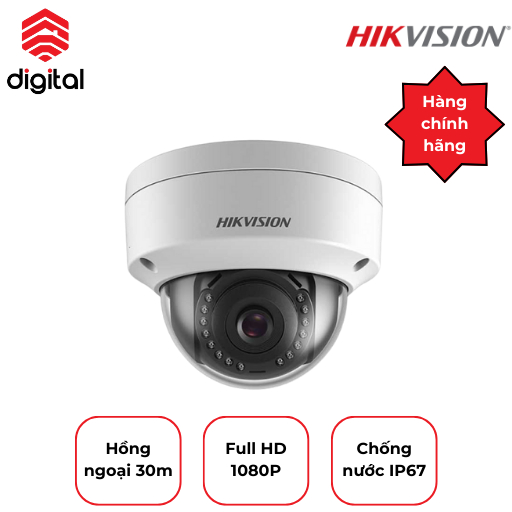 Camera IP Hikvision DS-2CD1121-I bán cầu 2MP