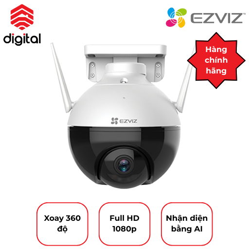Camera Ezviz C8C 2MP Full HD 1080P Quay Quét