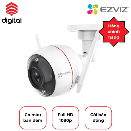 Camera EZVIZ C3W Pro 2MP Ngoài Trời Full Color IP67