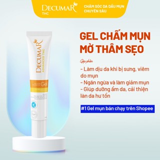  Gel chấm mụn sáng da Decumar Nghệ Nano THC 20gr chính hãng - Giảm mụn sưng viêm nhanh sau 3 ngày 