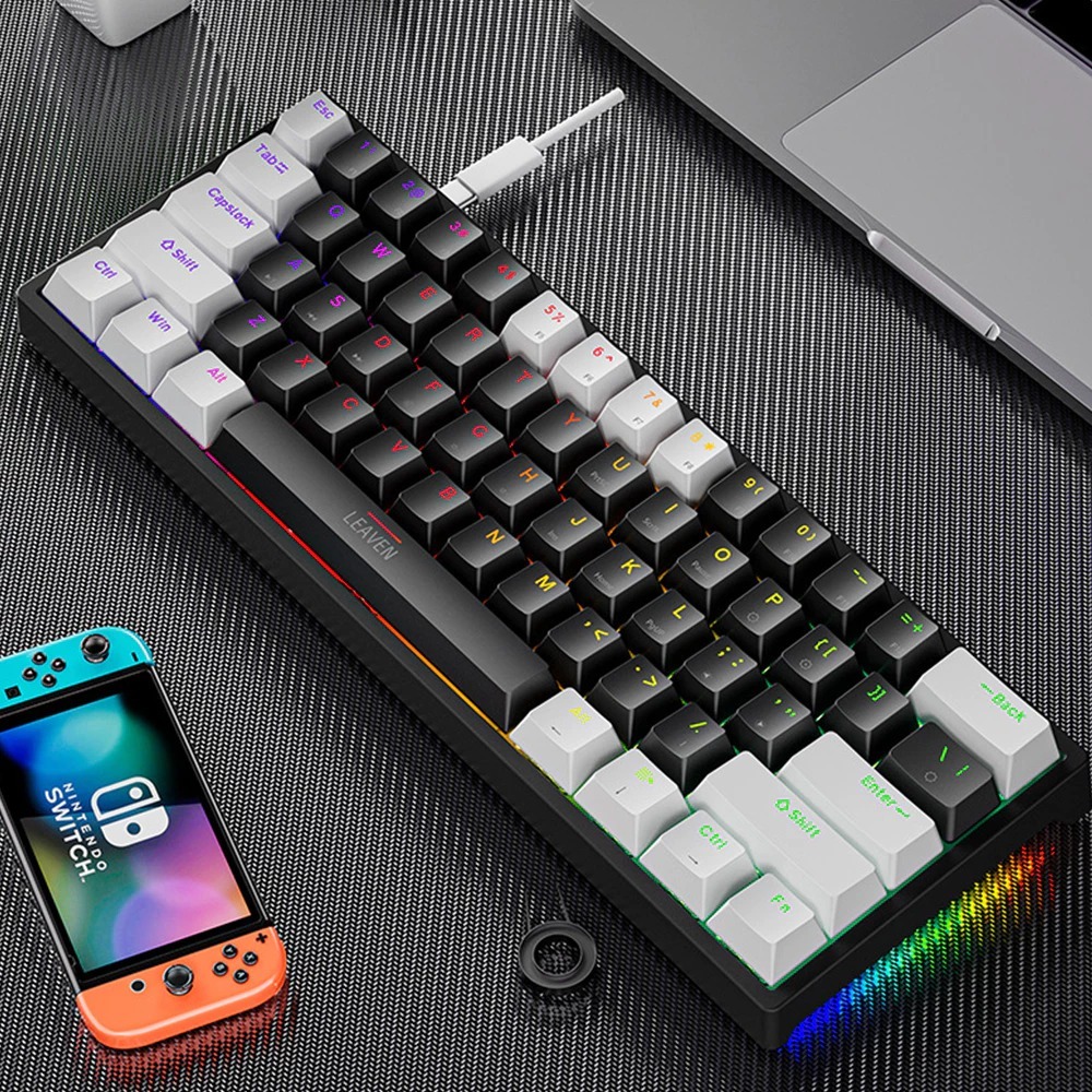 Bàn Phím Cơ K620 LEAVEN Gaming kết nối BLUETOOTH chuyên dụng văn phòng