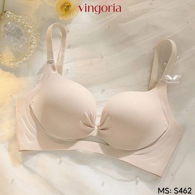 Áo lót su không gọng đệm vừa VINGO/VINGORIA quả chéo nâng ngực S462