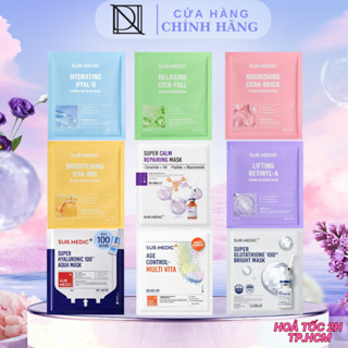 Mặt Nạ Sur Medic Phục Hồi Dưỡng Trắng Da Cấp Ẩm Giảm Nếp Nhăn Super Mask 30gr Hàn Quốc 