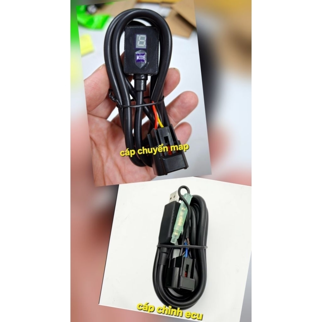Dây cáp chuyển map và cáp chỉnh ECU,IC ATE - REDLEO