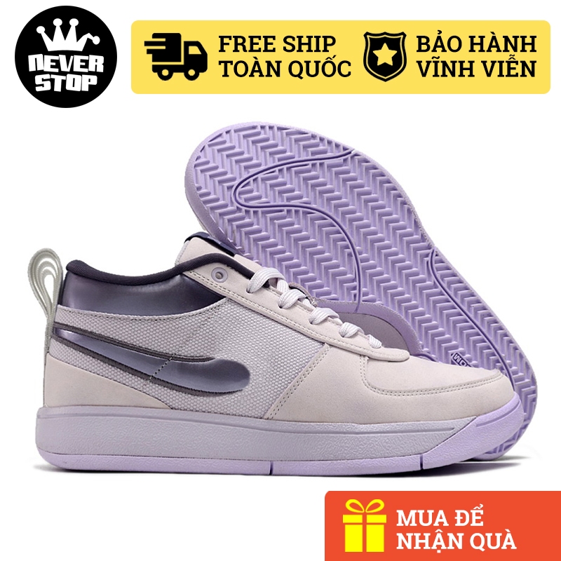 Giày bóng rổ BOOK 1 LILAC BLOOM bản đẹp chất lượng cao, bộ đệm Zoom êm chân, chuyên chơi indoor outd