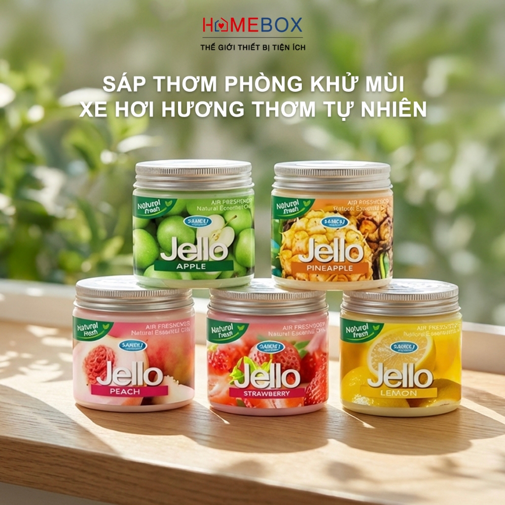 Sáp Thơm Phòng Khử Mùi Hương Thơm Tự Nhiên Dễ Chịu, Lọ Tỏa Hương Xe Hơi An Toàn Hương Thơm Dài Lâu