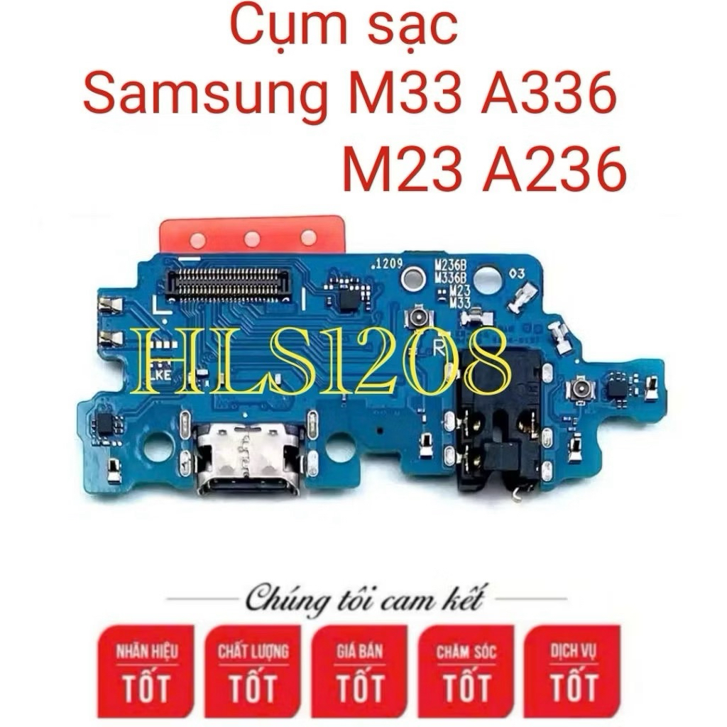 cụm bo mạch sạc sam sung m23-m33/ cụm sạc samsung m23-m33/ cụm đuôi sạc samsung m23-m33