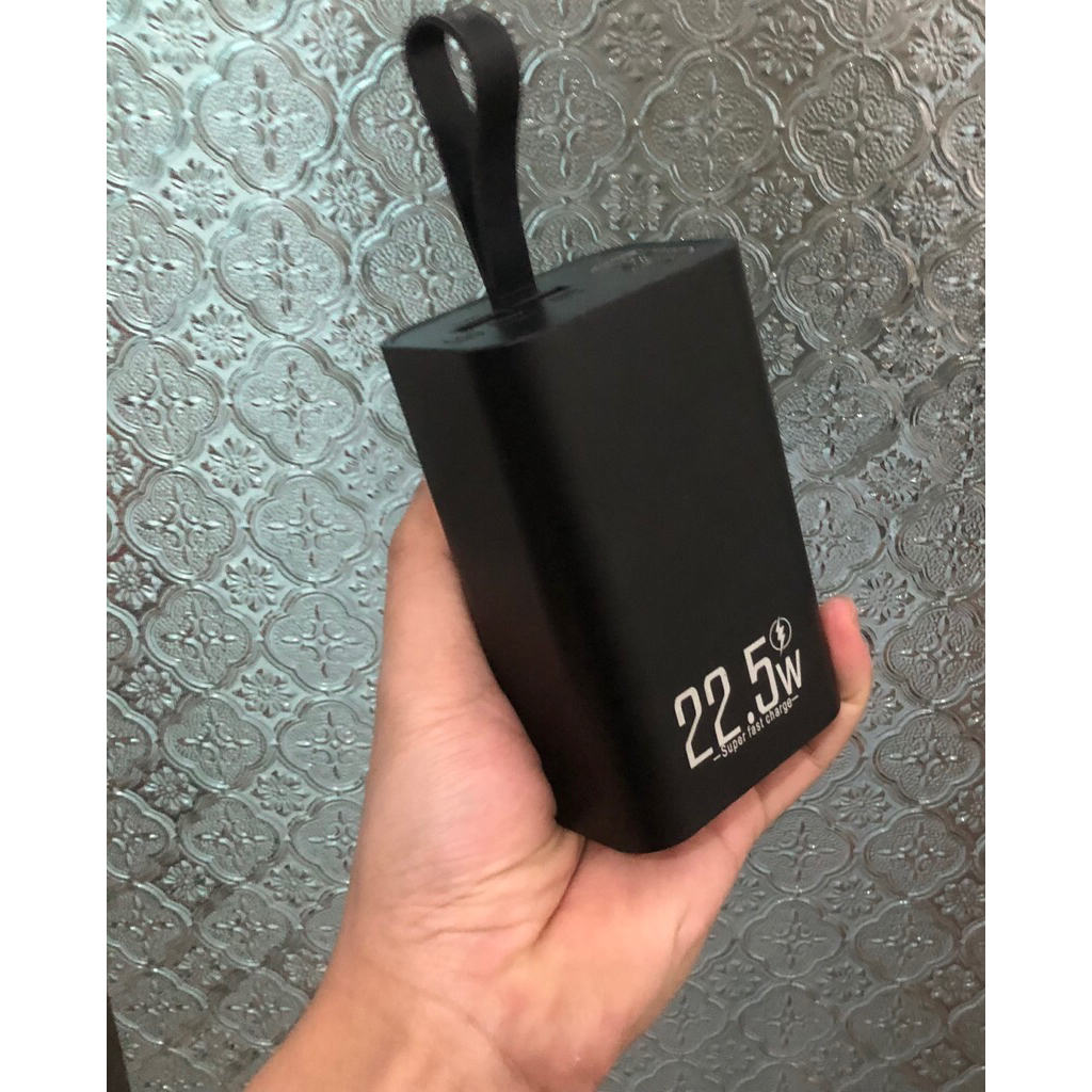 Sạc Dự Phòng 30.000mah Sạc Nhanh 22.5W Vỏ Nhôm ,Dung Lượng Cao Dùng Pin 21700 LG M50LT