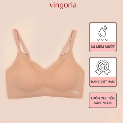 Áo Lót Su Không Gọng Đệm Mỏng Thoải Mái VINGO/VINGORIA S431