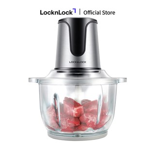 Máy xay thịt bằng thủy tinh lock&lock dung tích 2l công suất 300w - ejm171