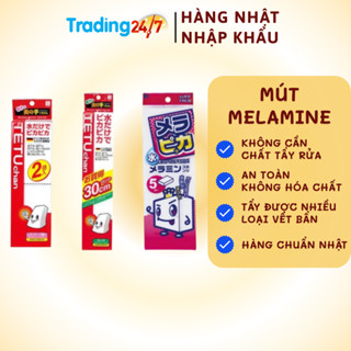    Nhật Bản   Mút melamine lau chùi thần thánh không cần chất tẩy rửa hàng chuẩn Nhật 