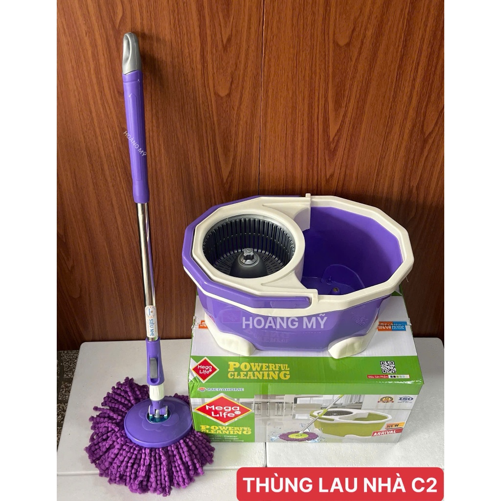 THÙNG LAU NHÀ 360 HIỆU MEGAHOME C2