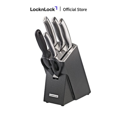 Bộ Dao 7 Món Lock&Lock - Đen CKK301