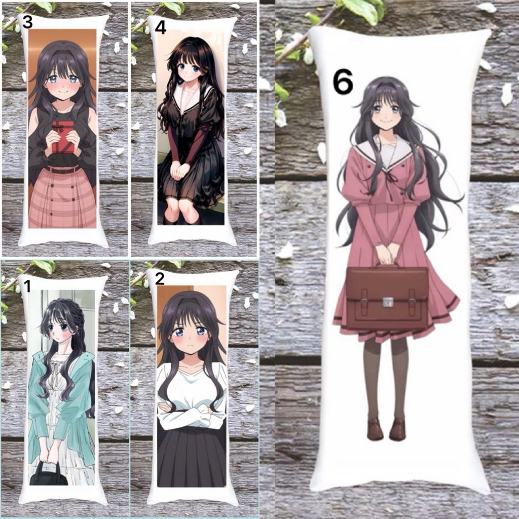 Gối dài hình hoa thơm kiêu hãnh waguri kaoruko 1m/ gối ôm anime waguri kaoruko Kaoru Hana wa Rin to 