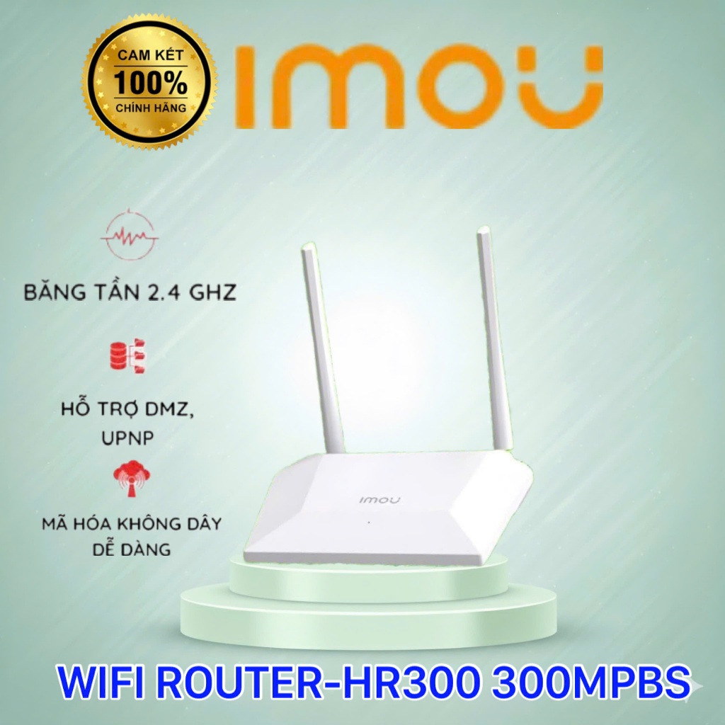 Thiết bị phát Wi-Fi 300Mbps IMOU HR300