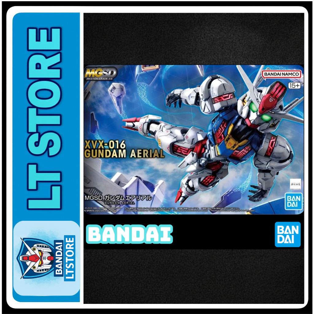 Mô hình lắp ráp MGSD Aerial - Bandai - Tặng kèm decal