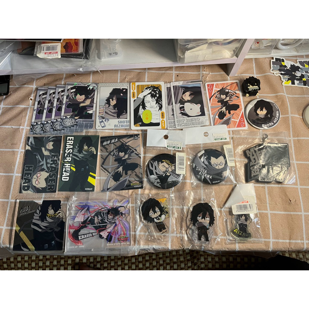 [Chính Hãng] Bộ sưu tập goods của Aizawa Shota My hero academia MHA