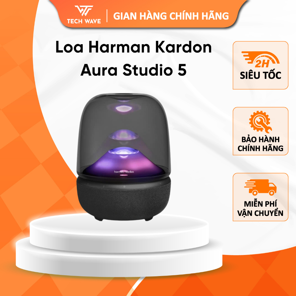 [AURA 5] Loa Bluetooth Harman Kardon Aura Studio 5 Chính Hãng PGI Bảo Hành 12 Tháng, Techwave