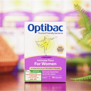 Men Vi Sinh Optibac Probiotic For Women Giúp Chăm Sóc Sức Khoẻ Vùng Kín Cho Nữ Giới  Hộp 30-90 Viên  