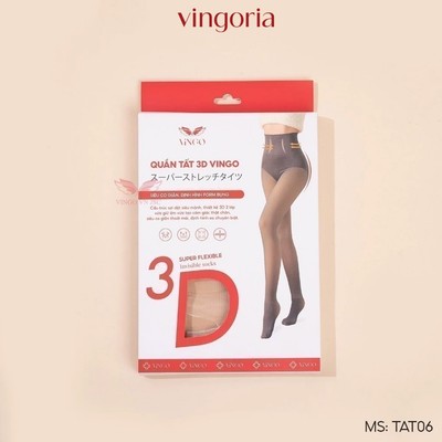 Quần Tất 3D Gen Bụng Giữ Nhiệt VINGO/VINGORIA Thon Chân Siêu Ấm Mùa Đông TAT06