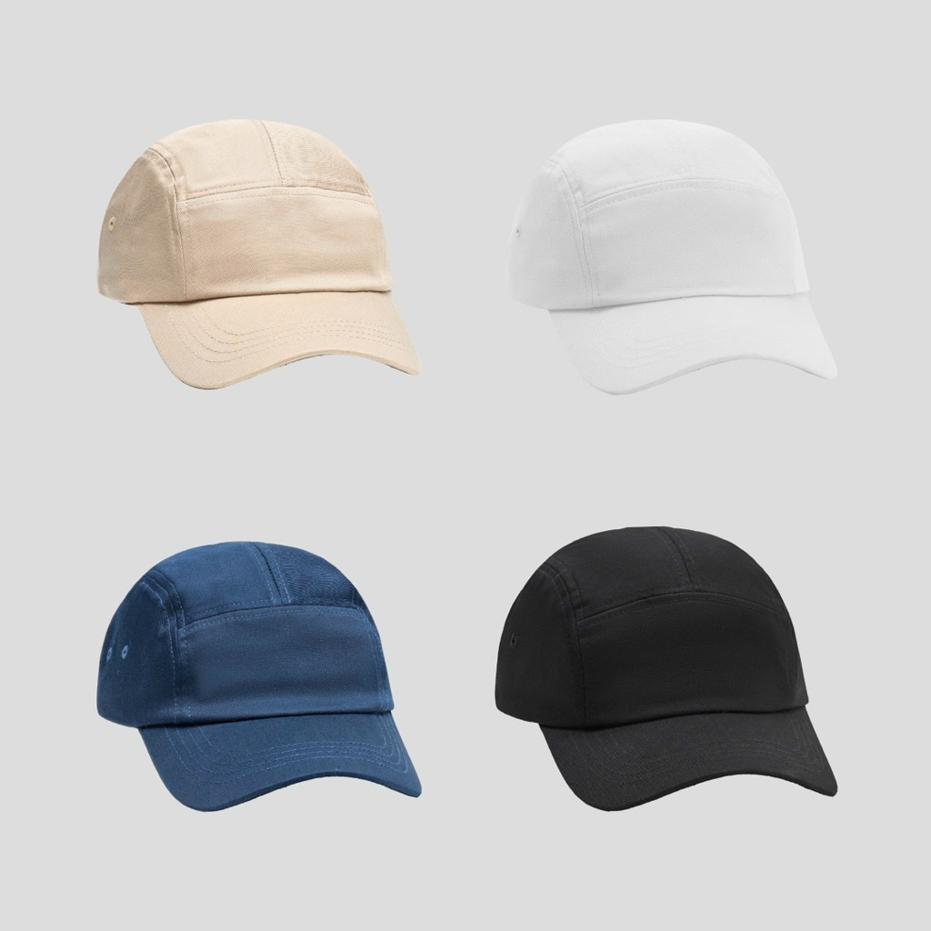 Nón Kết Lưỡi Trai 5 Panel Basic Unisex Phong Cách Streetwear