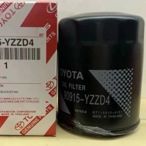 Lọc nhớt, lọc dầu động cơ xe Fortuner, Innova, Prado, Landcruiser, Hilux, Hiace. (90915YZZD4)