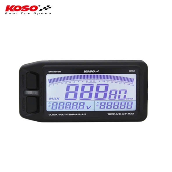 Đồng hồ EFi Multi-Function LCD METER (Chính hãng KOSO)