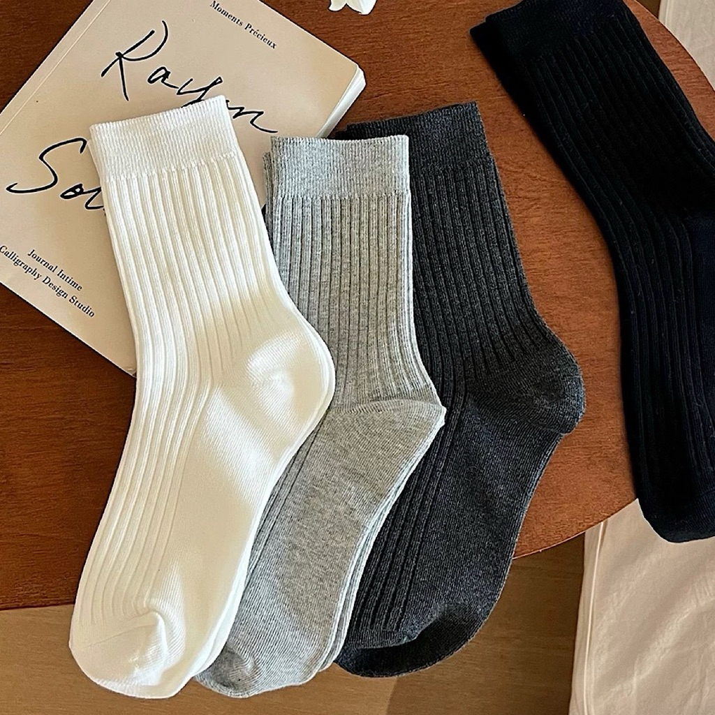 Tất vớ nữ cao cổ Eudora899 tất nữ trơn dáng đơn giản T250