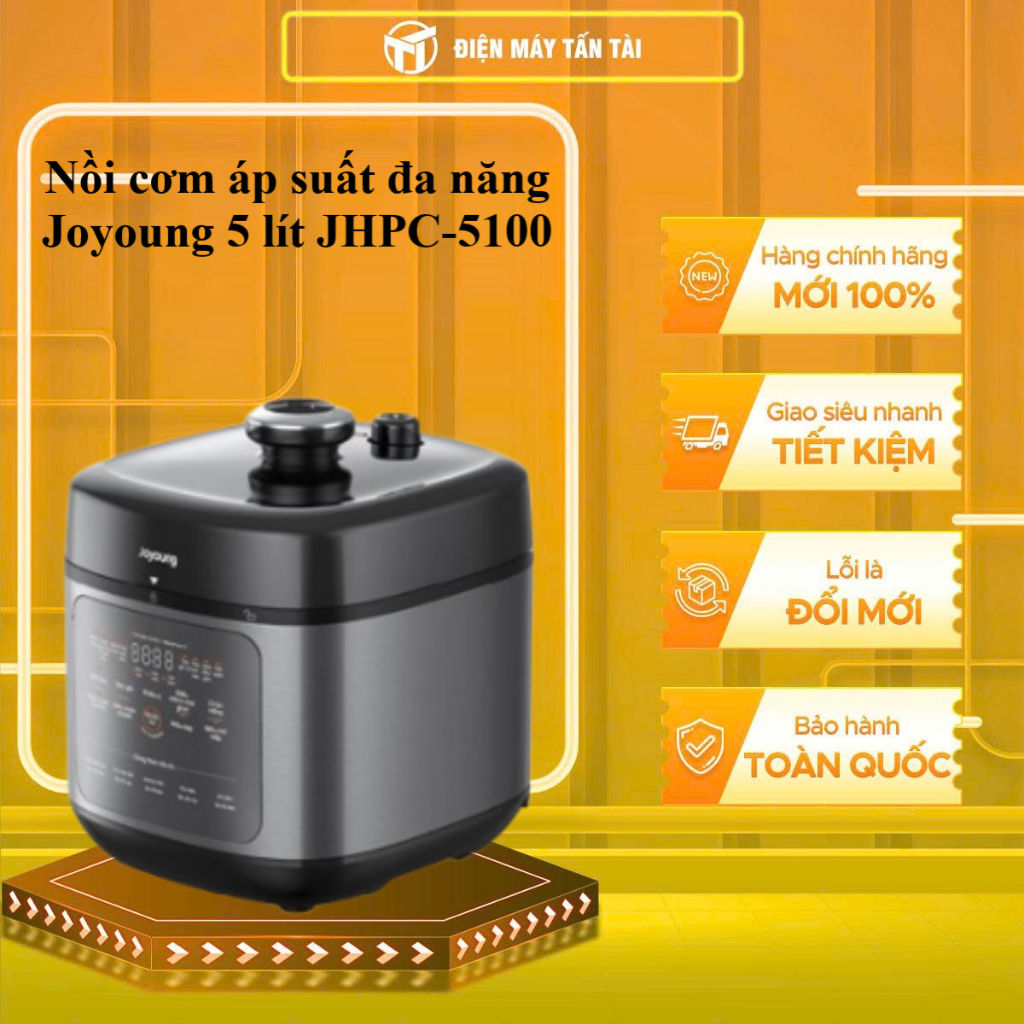 JHPC-5100 - Nồi cơm áp suất đa năng Joyoung 5 lít JHPC-5100 - GIAO TOÀN QUỐC