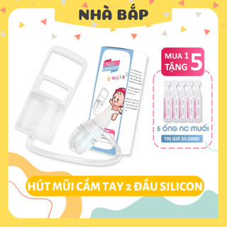  Hút mũi cho bé sơ sinh cầm tay Nasal dụng cụ hút mũi lực mạnh sạch an toàn cho bé - Nhà Bắp Store 