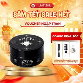  Sáp Vuốt tóc Develhope Solis 50g 100g | Phù hợp với tóc mỏng - Kiểm soát dầu thừa - Giữ nếp 12H - Chính hãng Việt Nam 