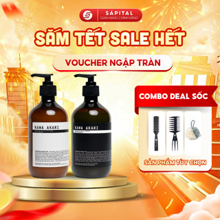  COMBO Gội Xả Kawa Akari Rusty Lab| Làm sạch & Bổ sung dưỡng ẩm cho tóc - Chiết xuất thiên nhiên 