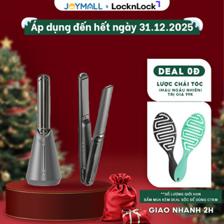  Máy Duỗi Uốn Tóc Không Dây LocknLock Premium Cordless Hair ENA225DGRY Hàng Chính Hãng - JoyMall 