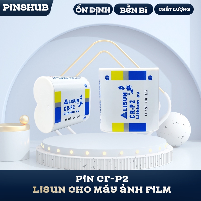 Pin CR-P2 CRP2 Lisun 6V (223A) - Pin Máy Ảnh Film SLR Canon Nikon Giá Tốt