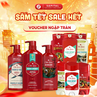  COMBO Sản Phẩm Dầu gội Sữa tắm Lăn Khử Mùi Old Spice - Đủ Mùi Hương - Nhập khẩu Mỹ 