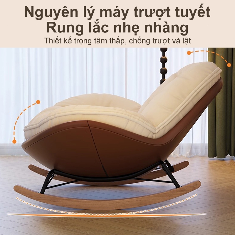 ghế lười bập bênh ghế tựa phòng ngủ-Ghế bập bênh đôi thư giãn | BigBuy360 - bigbuy360.vn