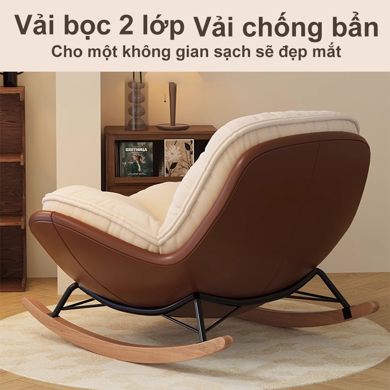 ghế lười bập bênh ghế tựa phòng ngủ-Ghế bập bênh đôi thư giãn | BigBuy360 - bigbuy360.vn