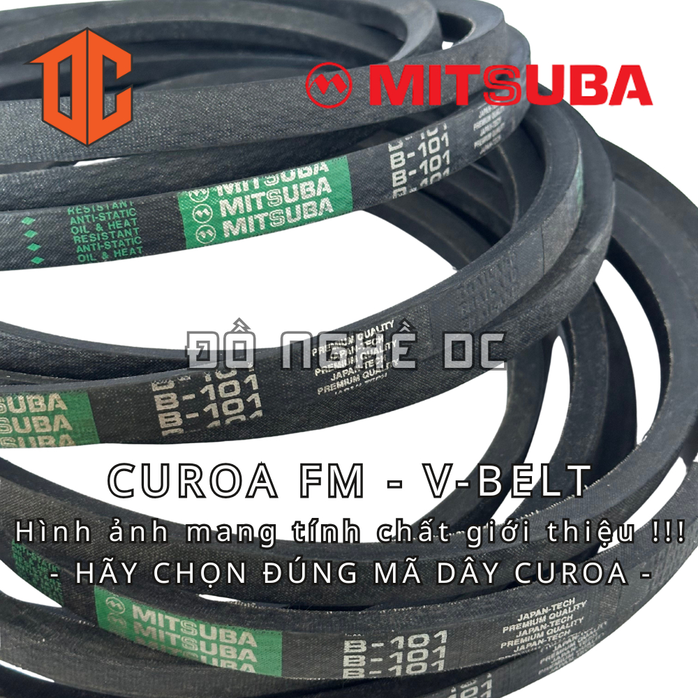 Sợi cao su curoa bản trơn Thái lan MITSUBA FM33 FM27 FM98 FM65 FM86 FM31 FM24 FM57 FM83 FM94 FM34 FM