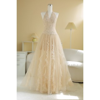  SÒ VINTAGE - ATHELIA đầm yếm lưới chạy bèo 