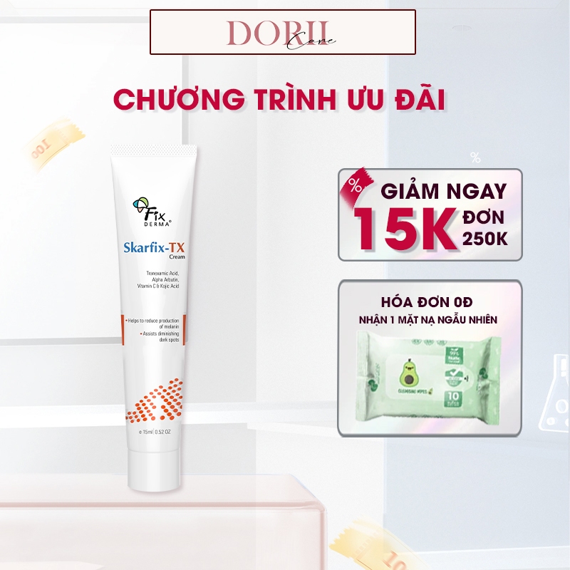Kem mờ thâm nám Fixderma Skarfix-TX 15g